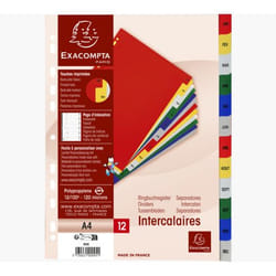 Exacompta 95E intercalaire Polypropylène (PP)
