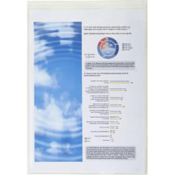 Exacompta Sachet 10 Étuis Protection PVC