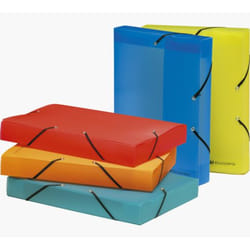 Exacompta 5977E Boîte à archives Polypropylène (PP) Bleu, Vert, Orange, Rouge, Jaune