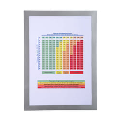 Exacompta 39200E porte-document PVC Argent