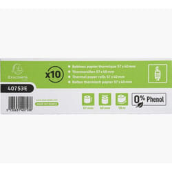 Exacompta 40753E papier thermique