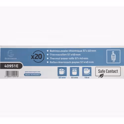 Exacompta 40951E papier thermique 18 m - Vue supplémentaire 2