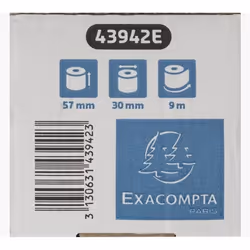 Exacompta Thermorolle SafeContact 43942E 57mmx9m 9 m