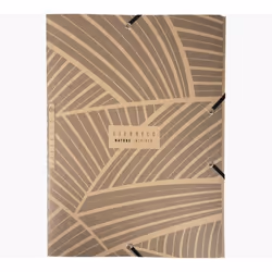 Exacompta Chemise à élastiques 3 rabats Maxi Capacity carte enduite Eterneco
