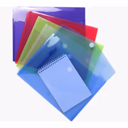 Exacompta 56420E fichier Polypropylène (PP) Couleurs assorties, Bleu, Vert, Violet, Rouge, Transparent A4 - Vue supplémentaire 7