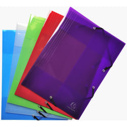 Exacompta 56701E fichier Polypropylène (PP) Couleurs assorties A4