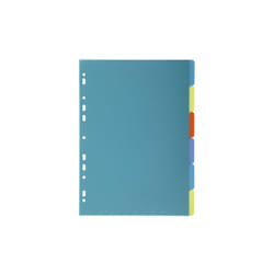 Exacompta 2706E intercalaire Polypropylène (PP) Multicolore 6 pièce(s)