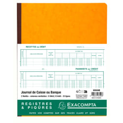 Exacompta 6500E formulaire et livre de comptabilité 80 pages