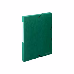 Exacompta Boite de classement Dos 25mm Carte lustrée Scotten, Carton, Vert, A4, Portrait, Papier, 2,5 cm