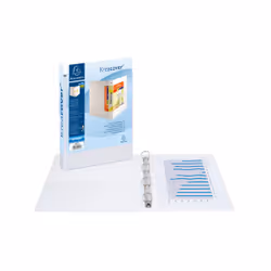 Exacompta 51941E, A4, A4+, Carton, Blanc, 185 feuilles, 2 cm, 3,4 cm