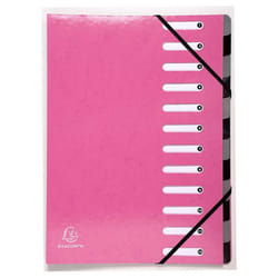 Trieur A4 - Exacompta - Harmonika® Iderama - 600 feuilles - Dos extensible - 12 compartiments