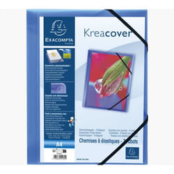 Exacompta 55182E fichier Polypropylène (PP) Bleu A4