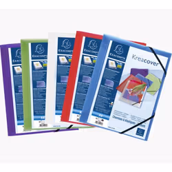 Exacompta 55189E, Porte-documents, A4, Polypropylène (PP), Multicolore, 240 mm, 320 mm