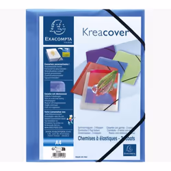 Exacompta 55189E fichier Polypropylène (PP) Multicolore A4