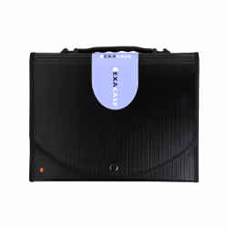 Exacompta 55934E serviette et porte-documents, Polypropylène (PP), Noir