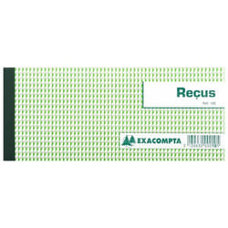 Lot de 10 Carnets à souche Reçus 90 x 130 mm 50 feuillets