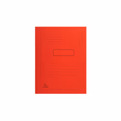 Exacompta 445003E, Porte-documents, A4, Carton, Rouge, 290 g/m², 240 mm
