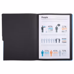 Exacompta 540708E fichier Carton Violet A4