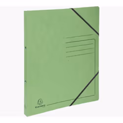 Exacompta 542563E, A4, Anneau rond, Rangement, Vert, Vert, 140 feuilles