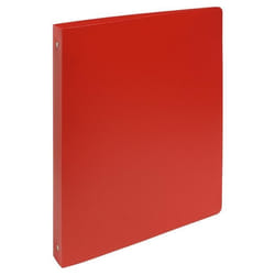 EXACOMPTA Classeur 4 anneaux A4 Maxi Polypropylène Opaque Rouge