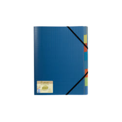 Exacompta 552572E intercalaire de classement Polypropylène (PP) Bleu