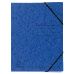 Exacompta 555412E fichier Carton Bleu A4