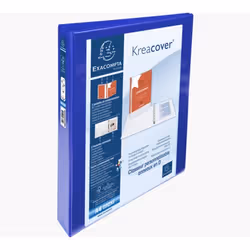 Exacompta 51846BE classeur à anneaux A4 Bleu