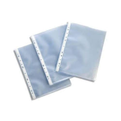 Lot de 100 pochettes perforées