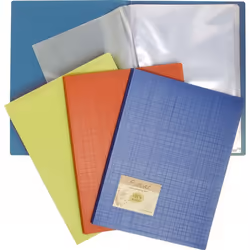 Exacompta 884570E, Multicolore, 80 feuilles, A4, Polypropylène (PP), 40 feuilles, 240 mm
