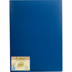 Exacompta 884572E, Bleu, A4, Polypropylène (PP), 40 feuilles, 240 mm, 320 mm