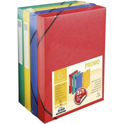 EXACOMPTA Lot de 3+1 Boîte de Classement 40 mm