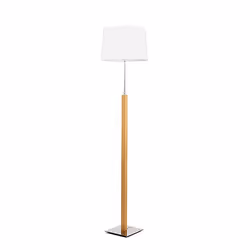 ALUMINOR QUATRO UP, Universel, Chêne, Blanc, E27, 40 W, 1 ampoule(s), Secteur