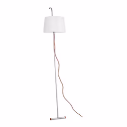 Lampadaire Design Aluminor: Lampadaire Wall gris design abat-jour blancLampadaire de décoration original et réglable en haute ...