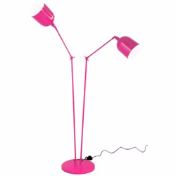 Luminaire Design Aluminor: Lampadaire Twin ls blancLampadaire de décoration en métal Adoptez ce lampadaire au look original,  ...