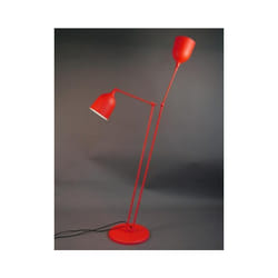 Aluminor - Lampadaire design, Lampadaire Twin ls design Rouge en Metal