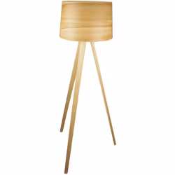 Lampadaire Façon Bois Naturel