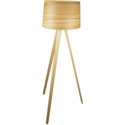 Lampadaire Façon Bois Naturel
