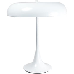 Aluminor - Lampe design, Lampe à poser retro madison lt Blanc en Metal