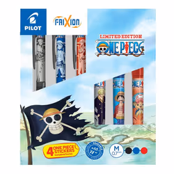 Coffret Collection ONE PIECE 6 stylos rollers FriXion + Stickers