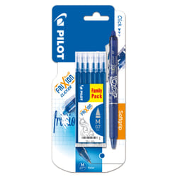 Pilot 3800265 stylo à bille Bleu Stylo à bille rétractable avec clip Moyen 7 pièce(s)