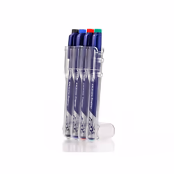Pilot FriXion Fineliner stylo fin Noir, Bleu, Vert, Rouge 4 pièce(s)