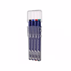 Pilot FriXion Fineliner stylo fin Noir, Bleu, Vert, Rouge 4 pièce(s)