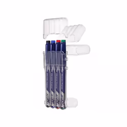 Pilot FriXion Fineliner stylo fin Noir, Bleu, Vert, Rouge 4 pièce(s) - Vue supplémentaire 4