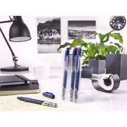 Pilot FriXion Fineliner stylo fin Noir, Bleu, Vert, Rouge 4 pièce(s) - Vue supplémentaire 5
