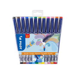 Pilot FriXion Fineliner, Clip, Stylo à bille, Multicolore, 12 pièce(s)