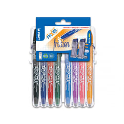 Pilot FriXion Ball Noir, Bleu, Vert, Rose, Violet, Rouge 8 pièce(s)