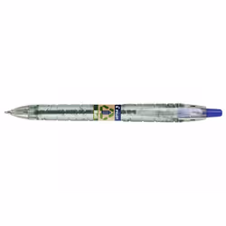 Pilot B2P Ecoball, Clip, Stylo à bille rétractable avec clip, Rechargeable, Bleu, 1 pièce(s), Moyen
