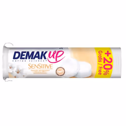 Demak'Up Sensitive 72 pcs, Disque de coton, Blanc, 72 pièce(s), France