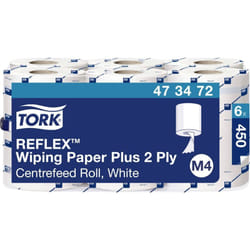 Tork - 473472 Reflex™ Lingettes nettoyantes 2 couches W663371
