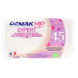 Demak'Up Expert 50 Disques à Démaquiller Ovales